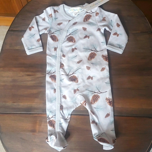 Carly Barley NWT Footed One Piece Romper Sz 0-3M - Picture 1 of 6
